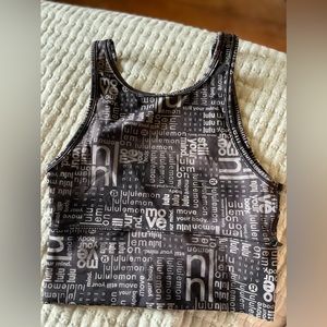 Lululemon Power Pivot Everlux Reversible Cropped Tank